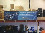 Banner Michelin, degelijke kwaliteit, Ophalen of Verzenden, Zo goed als nieuw, Reclamebord