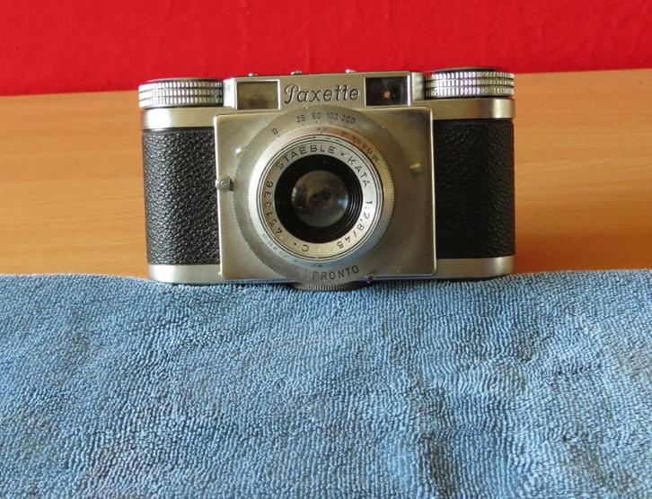 PAXETTE analoge Camera transporteerd en drukt af, Audio, Tv en Foto, Fotocamera's Analoog, Gebruikt, Spiegelreflex, Overige Merken