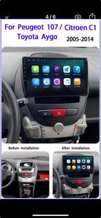 Navigatie radio Toyota Aygo C1 Peugeot 107, Auto diversen, Nieuw, Ophalen of Verzenden