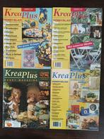 Kreaplus 5 nummers, Ophalen of Verzenden, Zo goed als nieuw, Overige onderwerpen, Kreaplus