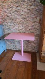 Bureau hoogteverstelbaar 68x50cm roze, Huis en Inrichting, Ophalen, In hoogte verstelbaar, Gebruikt, Stabureau