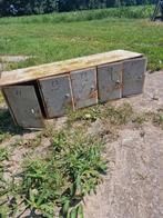 Stoere lockerkast/ vakkenkast met patina 100x30x30cm, Huis en Inrichting, Kasten | Ladekasten, Ophalen, Gebruikt, 25 tot 50 cm