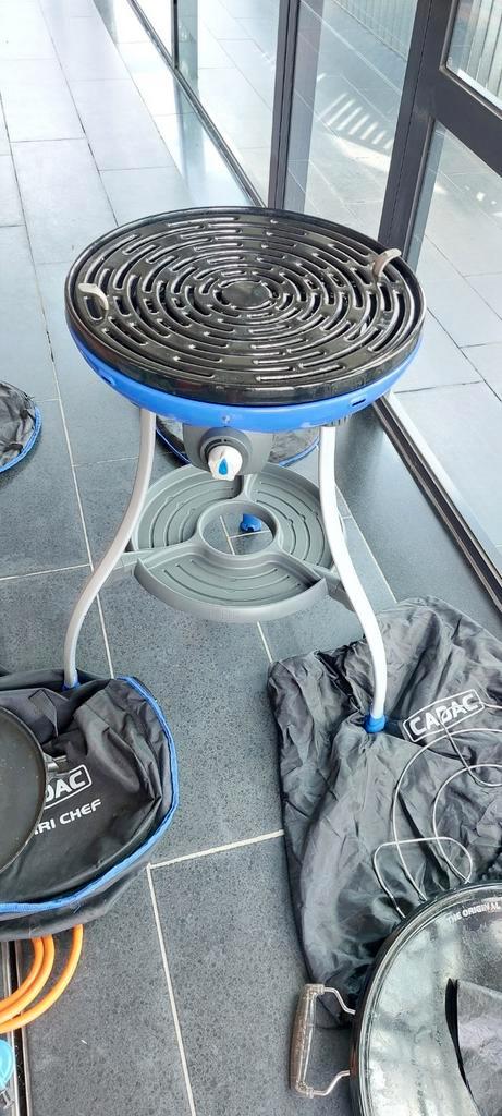 Cadac Carri Chef Skottelbraai mooie set, Caravans en Kamperen, Kampeeraccessoires, Gebruikt, Ophalen