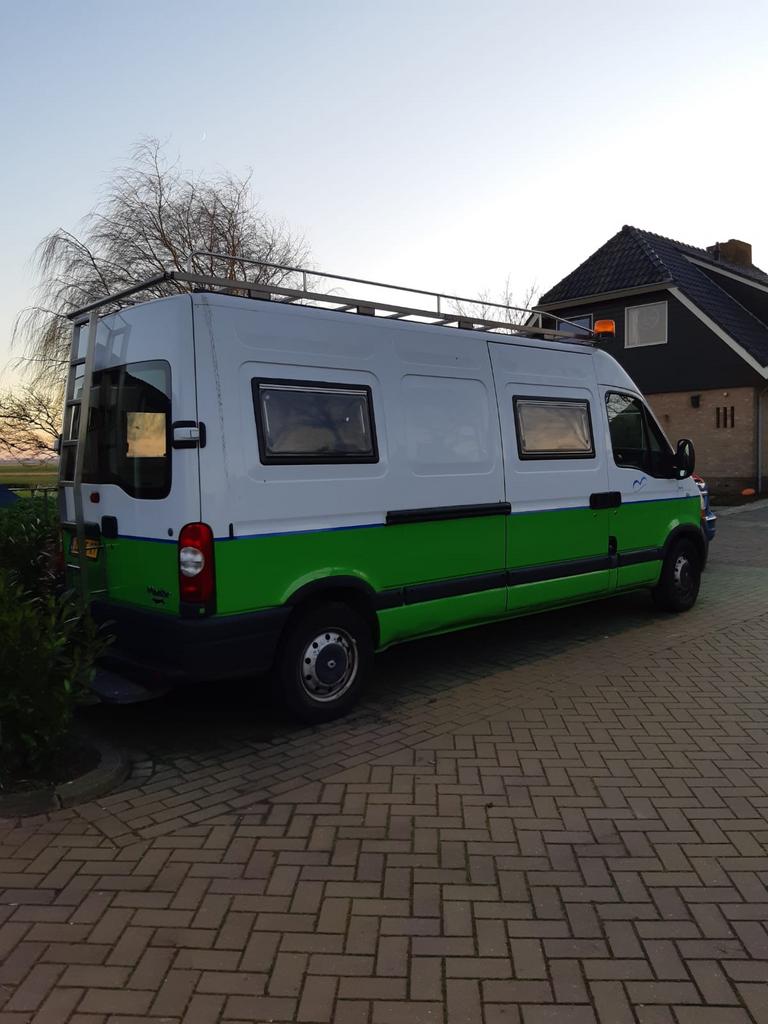 camperbus Renault master, Buscamper of Camperbus, Tot en met 2, 7 tot 12 maanden geleden, Particulier