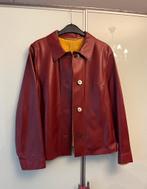 Nieuw Christ leder jack 38 Bordeaux rood Leer jasje Vintage, Kleding | Dames, Ophalen of Verzenden, Zo goed als nieuw, Maat 38/40 (M)