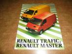 brochure Renault Trafic en Master opbouwvarianten, Ophalen of Verzenden, Zo goed als nieuw, Overige merken