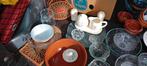 Diverse Servies Collectie  doos vol, Overige materialen, Gebruikt, Overige typen, Ophalen of Verzenden