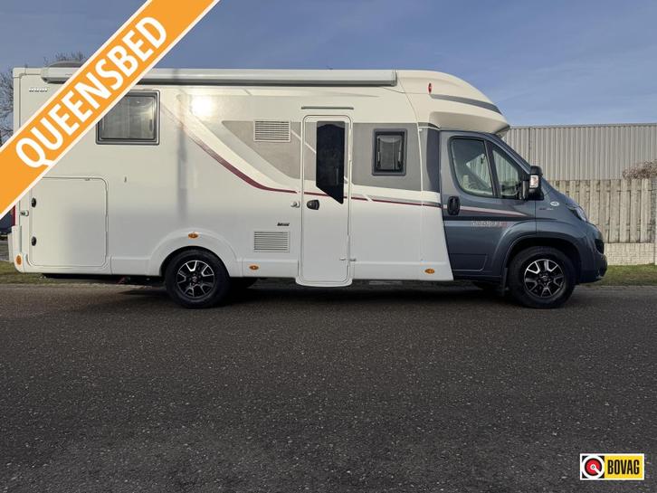 Rapido Ultimate Line 686 F Queensbed geen hefbed dakairco, Caravans en Kamperen, Campers, Bedrijf, tot en met 3, Half-integraal
