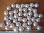 40 parel kralen 8mm. wit, Hobby en Vrije tijd, Kralen en Sieraden maken, Ophalen of Verzenden, Nieuw, Kraal
