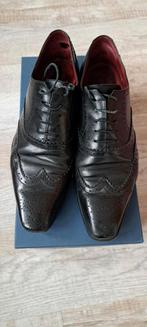 Zwarte Van Lier schoenen maat 9, Kleding | Heren, Schoenen, Gedragen, Van Lier, Ophalen of Verzenden, Veterschoenen