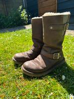 Ugg laarzen leer bruin maat 39 wol gevoerd, Kleding | Dames, Hoge laarzen, UGG, Bruin, Ophalen of Verzenden