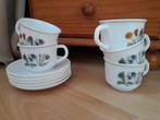 Arcopal Fleur d'été kopjes, Ophalen, Gebruikt, Glas, Overige stijlen