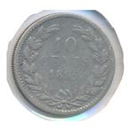 Nederland 10 Cent 1895 Wilhelmina, Postzegels en Munten, Munten | Nederland, Zilver, Ophalen of Verzenden, 10 cent, Koningin Wilhelmina