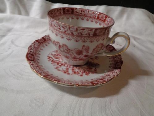 theresa rood kop en schotel, Antiek en Kunst, Antiek | Servies los, Ophalen of Verzenden