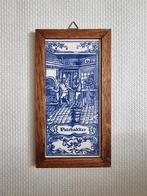 Delfts Blauw style Tegel - Patébakker, Antiek en Kunst, Antiek | Wandborden en Tegels, Verzenden
