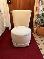 kaptafel stoeltje met opbergruimte, Gebruikt, Romatisch, Minder dan 75 cm, Ophalen of Verzenden