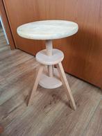 Houten krukje, draaibaar, Ophalen, Zo goed als nieuw, Hout