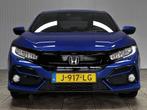 Honda Civic 1.0 i-VTEC Business Edition/ Zwarte Hemel!/ LED, Auto's, Stof, Gebruikt, Blauw, 988 cc