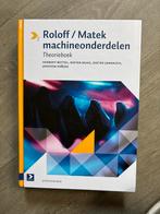 Roloff/Matek machineonderdelen theorieboek, Boeken, Studieboeken en Cursussen, Ophalen of Verzenden, Beta, Zo goed als nieuw, HBO