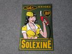 SOLEXINE BP EMAILLE RECLAMEBORD, Verzamelen, Ophalen, Gebruikt, Reclamebord