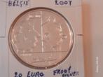 20 Euro België Albert II  Hergé 2007 Proof., Postzegels en Munten, Zilver, Ophalen of Verzenden, Losse munt, Zilver