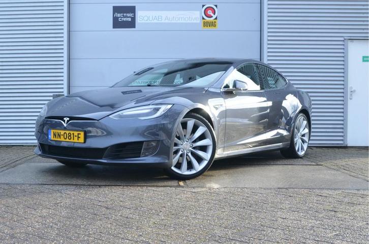 Tesla Model S 75 Free SuperCharge, Enhanced AutoPilot3.0 (tw, Auto's, Tesla, Bedrijf, Te koop, Model S, 360° camera, ABS, Achteruitrijcamera