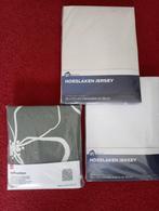 Nieuw: Te koop 1 dekbedovertrek en 2 hoeslakens (jersey), Dekbedovertrek, Ophalen of Verzenden, Groen, Nieuw