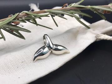 Hanger / Kettinghanger Walvisstaart 925 Sterling Zilver beschikbaar voor biedingen