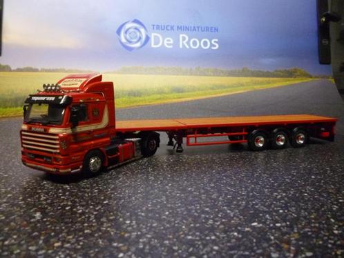 WSI Scania 143 W.J. Herron Transport, Hobby en Vrije tijd, Modelauto's | 1:50, Zo goed als nieuw, Bus of Vrachtwagen, Wsi, Verzenden