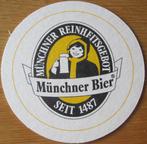 bierviltje van Augustiner Brau München, Verzamelen, Biermerken, Viltje(s), Overige merken, Ophalen of Verzenden, Zo goed als nieuw