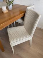 Lloyd Loom stoelen, Ophalen, Zo goed als nieuw, Wit, Vier