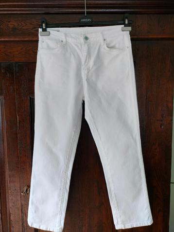 Pepe Jeans, 7/8 witte jeansbroek, mt. 36/38