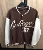 Baseball jas, Ophalen of Verzenden, Zo goed als nieuw, Maat 46 (S) of kleiner, Bruin