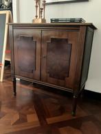 Prachtige dressoir kastjes walnotenhout, Ophalen, Met deur(en), 50 tot 100 cm, Zo goed als nieuw