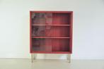 vitrine kast Formule chromen poten, Ophalen, Glas, 100 tot 150 cm, Vintage
