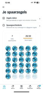 SMEG volle spaarkaart, Dekamarkt, Ophalen of Verzenden