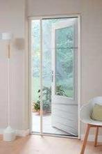 PLISSE HORDEUR 96 X 251 254 HOR DEUR DEURHOR BRUYNZEEL S900, Doe-het-zelf en Verbouw, Schuifdeur, 80 tot 100 cm, Hordeur, Nieuw