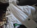 Adidas judopak IJF witte broek maat 155, Sport en Fitness, Vechtsporten en Zelfverdediging, Maat XS of kleiner, Judo, Vechtsportpak