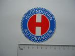 sticker Hogendoorn autobanden garage retro auto, Verzamelen, Stickers, Overige typen, Zo goed als nieuw, Verzenden