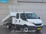 Iveco Daily 35C16 3.0L Kipper Dubbel Cabine 3500kg trekhaak, Auto's, Bestelauto's, Gebruikt, Euro 6, 4 cilinders, Iveco