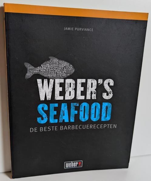 Kookboek Weber's seafood - Jamie Purviance, Boeken, Kookboeken, Gelezen, Ophalen of Verzenden