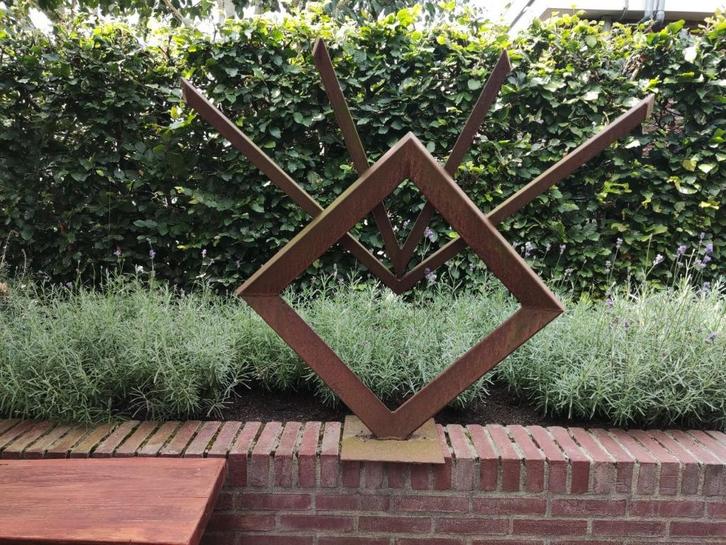 Tuinkunst Opkomende zon, Antiek en Kunst, Kunst | Designobjecten, Ophalen
