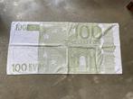 100 euro biljet handdoek, Postzegels en Munten, Bankbiljetten | Europa | Eurobiljetten, Ophalen of Verzenden, 100 euro