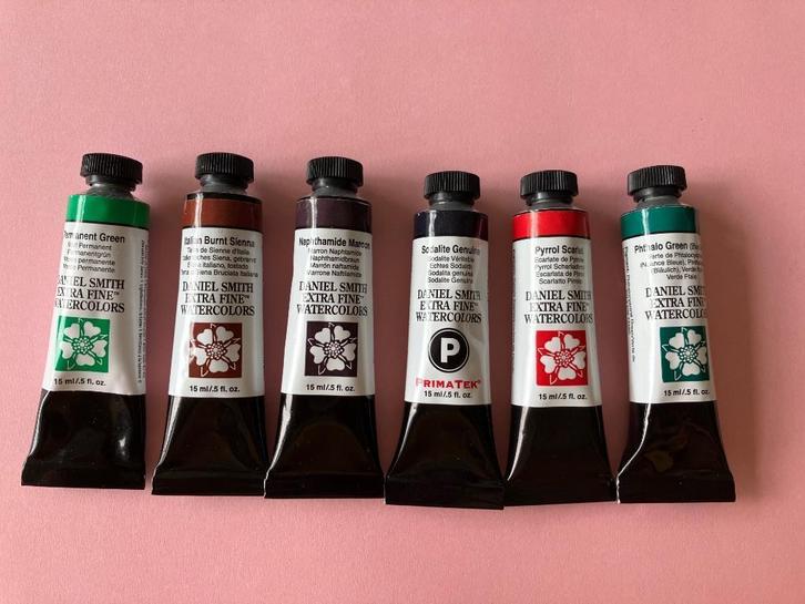 Daniel smith aquarelverf napjes, Hobby en Vrije tijd, Schilderen, Nieuw, Waterverf, Ophalen of Verzenden