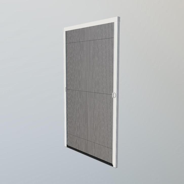 Unilux plissé hordeuren, Doe-het-zelf en Verbouw, Deuren en Horren, Nieuw, Hordeur, 200 tot 215 cm, 120 cm of meer, Metaal, Ophalen