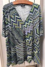 Wit/blauw/zwart/groen shirt Via Appia maat 50, Kleding | Dames, Zo goed als nieuw, Via Appia, Groen, Shirt of Top