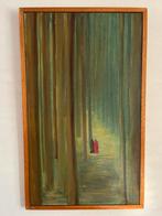 Schilderij olieverf op doek surrealistisch D Langeweg, Antiek en Kunst, Kunst | Schilderijen | Klassiek, Ophalen of Verzenden
