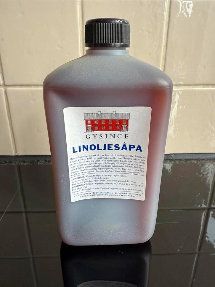Gysinge Linoljesåpa – natuurlijke lijnolizeep 1 kg (nieuw), Huis en Inrichting, Schoonmaakartikelen, Schoonmaakmiddel, Ophalen of Verzenden