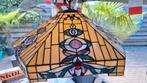 6 kantige Tiffany lamp hanglamp libelle mancave, Ophalen of Verzenden