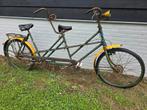Vintage Tandem Fiets - Groen/Geel decoratie, Ophalen of Verzenden, Gebruikt, Minder dan 10 versnellingen